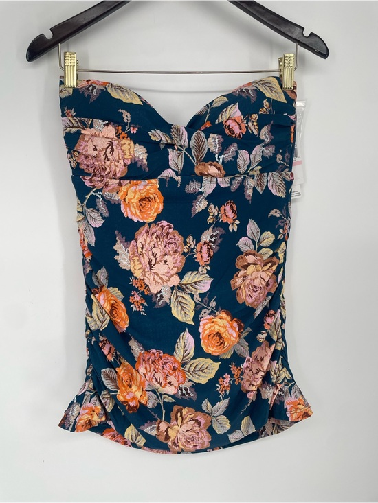 Jantzen Other - NWT Jantzen Rockin’ Moroccan One Piece Vamp Swimdress Ruched Sides Floral Print